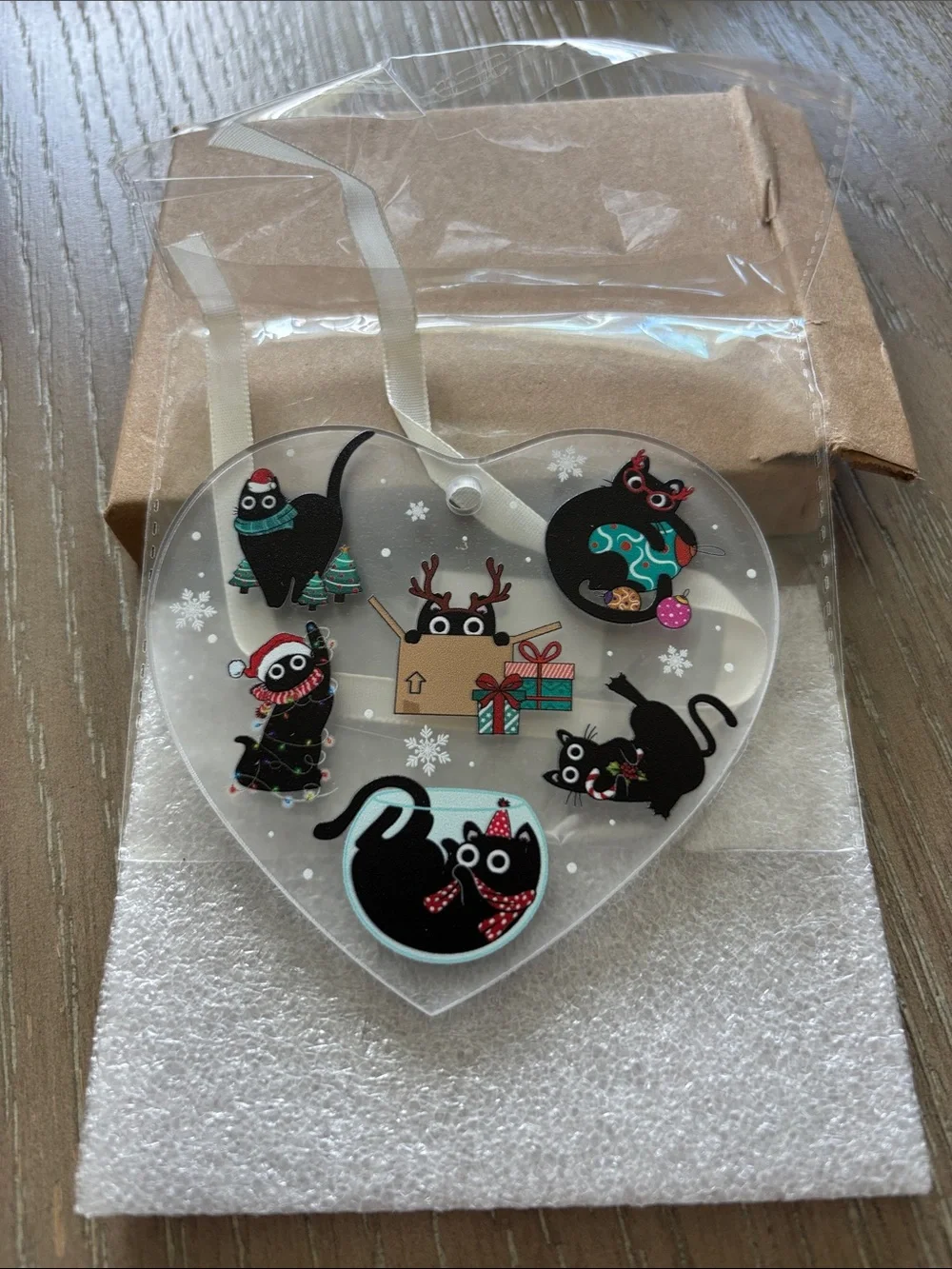 Black cat Ornament